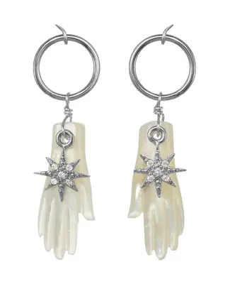 Astra Earrings | Metal Color: Silver