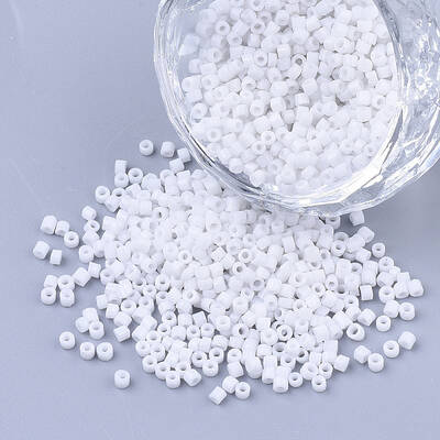 Glass Cylinder Beads