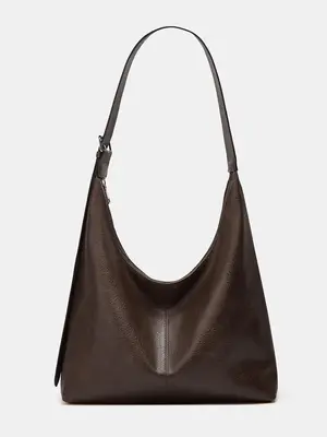Women's Solid Color Pu Leather Shoulder Bag, Simple Large Capacity Crossbody Bag, Casual Trendy Versatile High-quality Daily ...