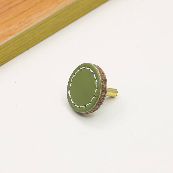 Leather Cabinet Door Knobs