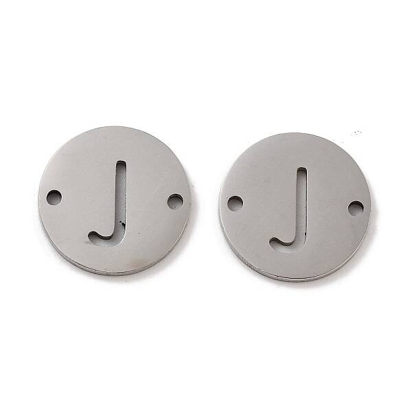 Non-Tarnish 201 Stainless Steel Hollow Flat Round Links