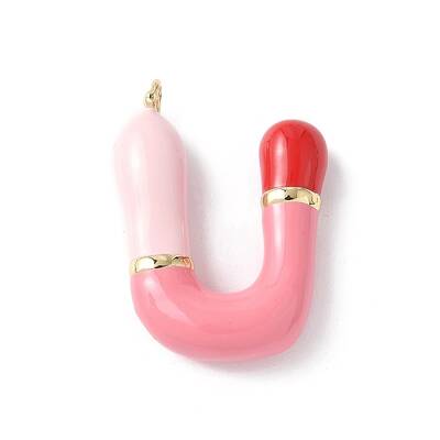 Brass Enamel Pendants