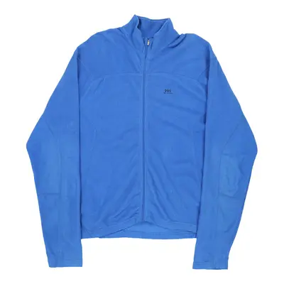 Helly Hansen Zip Up - Large Blue Polyester