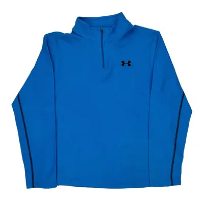 Age 11-12 Under Armour Fleece - Medium Blue Polyester