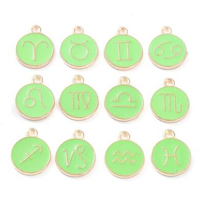 Alloy Enamel Pendants