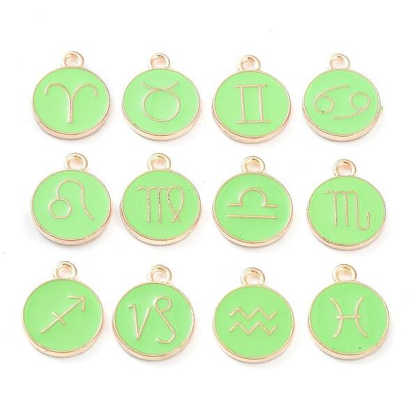 Alloy Enamel Pendants