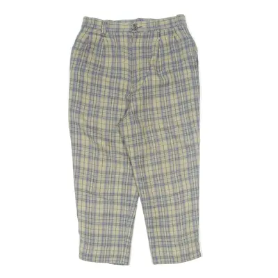 Check Beige Trousers W26 L20