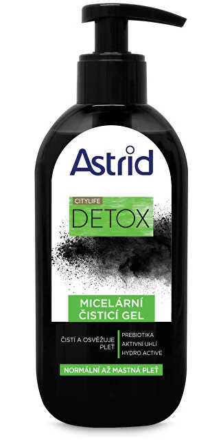 Astrid Micellar Cleansing Gel for Normal to Oily Skin Detox 200ml