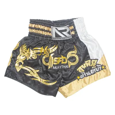 ANOTHER BOXER Muay Thai Boxing Mens Sports Shorts Black L W25