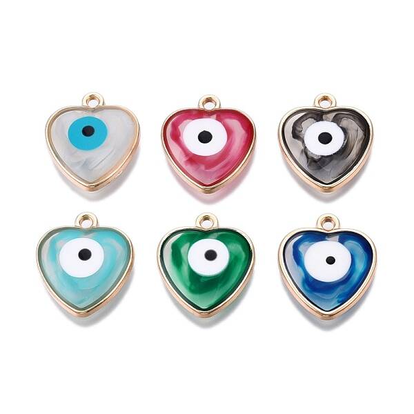 Alloy Enamel Pendants