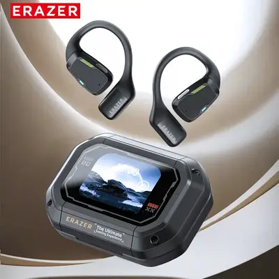 ERAZER XP6 Wireless Earbuds Open Free Wireless Bluetooth Earbuds Touchscreen Earphones For Listening To Music & Calling, Blue...