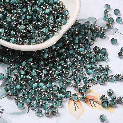 Transparent Inside Colours Glass Seed Beads