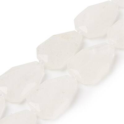 Natural Quartz Crystal Beads Strands