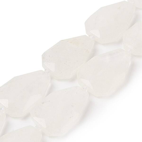 Natural Quartz Crystal Beads Strands