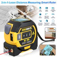 3-in-1 Laser Tape Measure, 40m Digital Range Finder,Ideal for construction, DIY, and everyday accuracy,Portable Measuring Too...