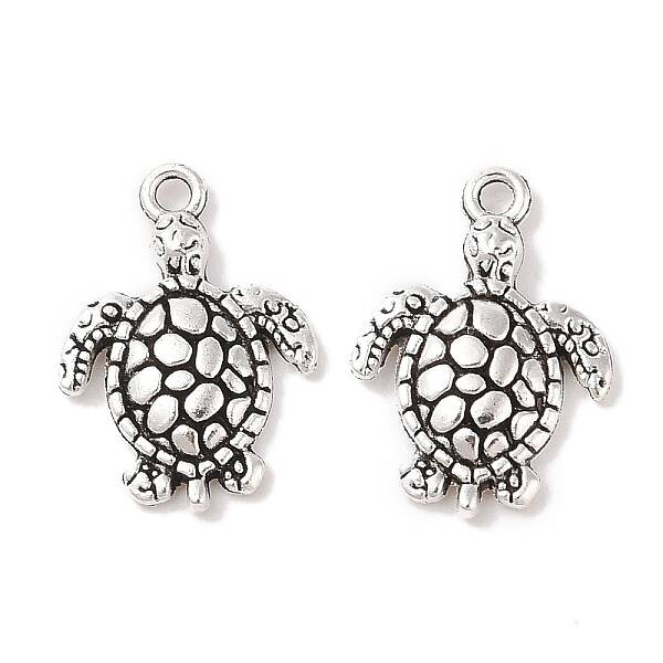 Tibetan Style Alloy Turtle/Tortoise Pendants