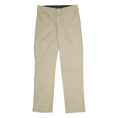 DICKIES Flex Workwear Mens Trousers Beige Slim Tapered W32 L32