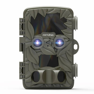 Rexing Woodlens H6 Dual Camera Trail Cam 4K+FHD Ultra HD Video (Open Box – Final Sale)