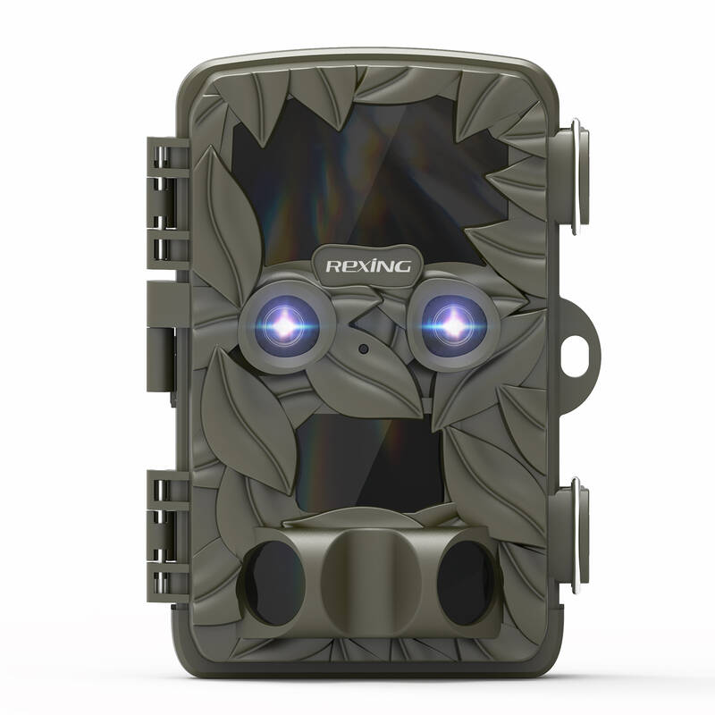 Rexing Woodlens H6 Dual Camera Trail Cam 4K+FHD Ultra HD Video (Open Box – Final Sale)