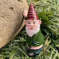 Gnome Statue Garden Decor, 1 Count Creative Dwarf Gnome Statues, Garden Gnome Design Ornament, Funny & Interesting Decorative...