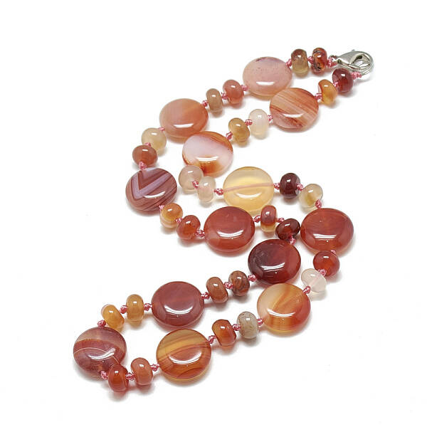 Natural Carnelian Beaded Necklaces