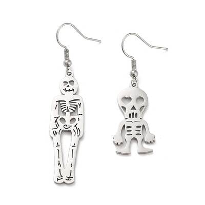 Non-Tarnish 304 Stainless Steel Dangle Earrings