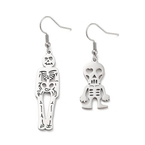 Non-Tarnish 304 Stainless Steel Dangle Earrings