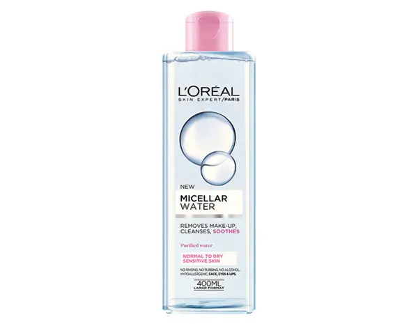L'Oréal Paris Acqua Micellare Per Pelli Sensibili Da Normali A Secche 3In1 (Acqua Micellare) 400 Ml