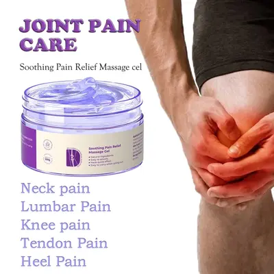 Soothing Pain Relief Massage Gel,Soothes Knees,Lumbar,Neck,Hands and Feet,Turmeric Effortlessbeauty Extract Sodium Sulfate Ch...