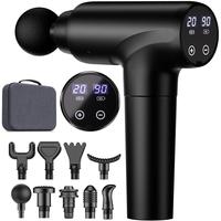Cotsoco Muscle Massage Gun, Deep Tissue Back Massager with LED Display, 20 Speeds Portable Electric Massage Device Comfort, G...