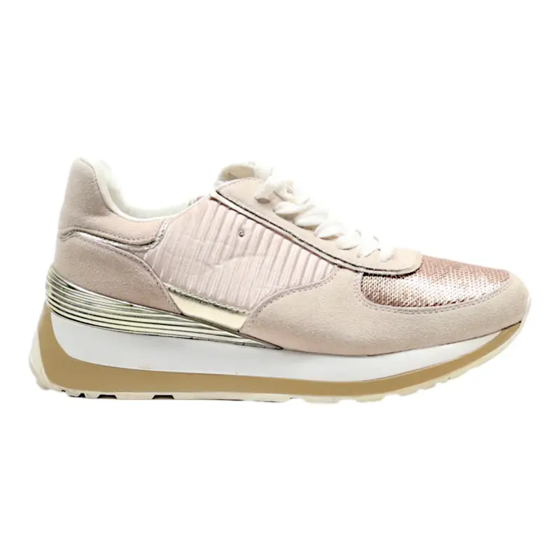 U.S. POLO ASSOCIATION Sneaker Trainers Pink Synthetic Womens UK 7.5