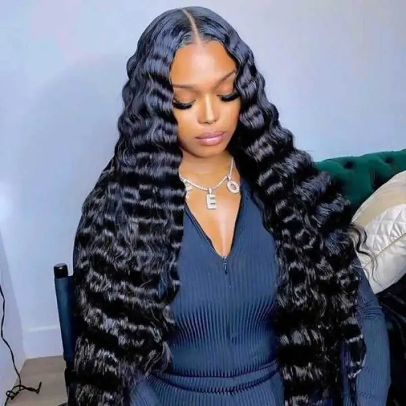 Loose Deep Wave Wear Go Wig HD Lace Front 180% Density Glueless Wig |