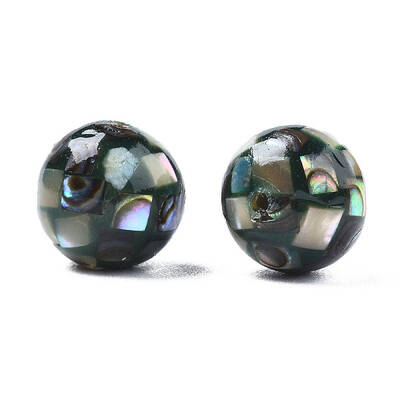 Natural Paua Shell Beads