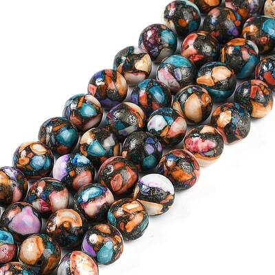Natural Howlite Beads Strands