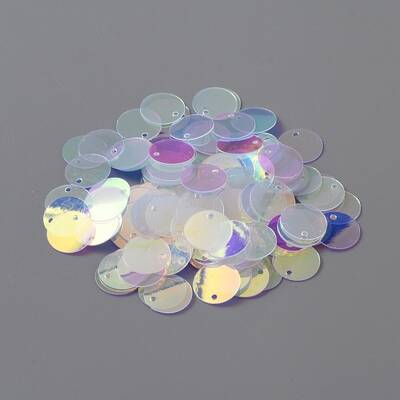 Iridescent PVC Paillette/Sequins Pendants