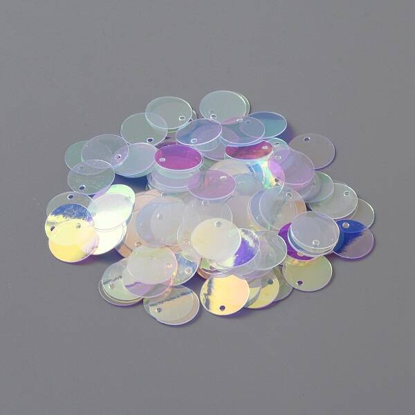 Iridescent PVC Paillette/Sequins Pendants