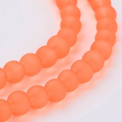 Transparent Glass Bead Strands