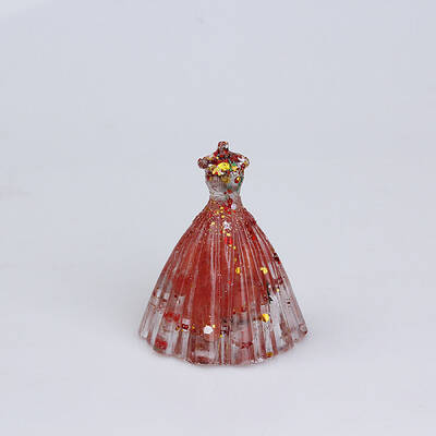 Resin Wedding Dress Display Decoration