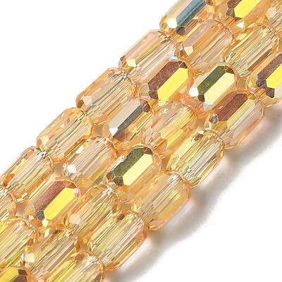 Electroplate Glass Beads Strands
