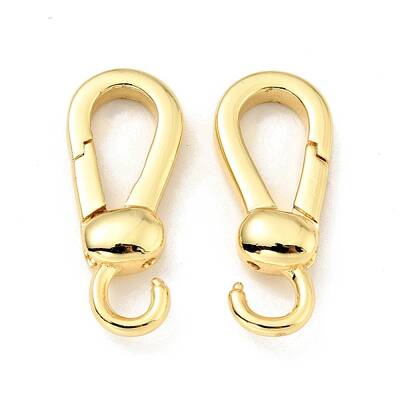 Brass Spring Gate Rings