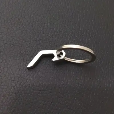 Stainless Steel Mini Bottle Opener Keychain, Portable and Quick Opener for Camping, Outdoor Travel Accessory, Christmas Gift...
