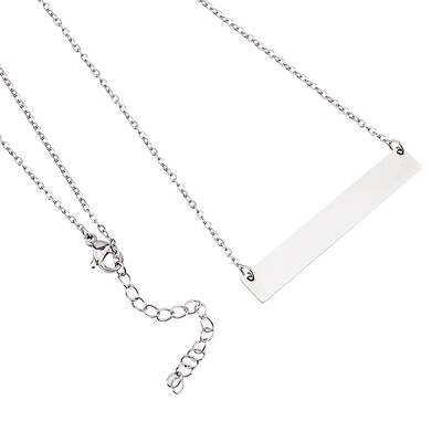 8Pcs 304 Stainless Steel Pendant Necklaces
