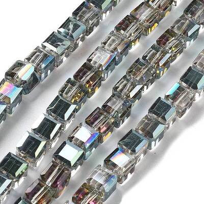 Electroplate Glass Beads Strands