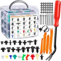 925 PCS Car Trim Clips Set with Removal Tools – 26 Sizes Universal Auto Body Rivets, Fasteners & Retainer Clips for Bumper,...