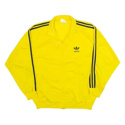 ADIDAS Mens Track Jacket Yellow L