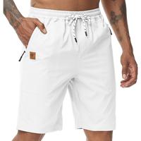 Men's Stretch Shorts Casual Classic Fit Drawstring Summer Beach Shorts with Zipper Pockets #fathersdaygifts #fathersdaygift #...