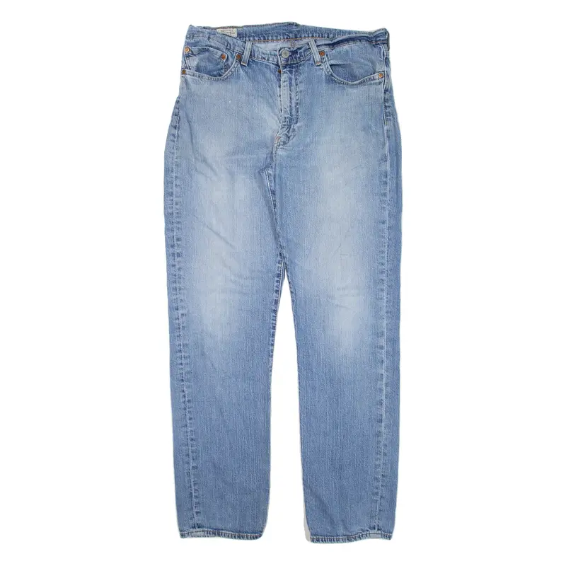 LEVI'S 511 BIG E Jeans Mens Blue Slim Straight W34 L32