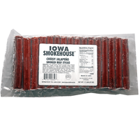 27 oz Smoked Beef Sticks Cheesy Jalapeño