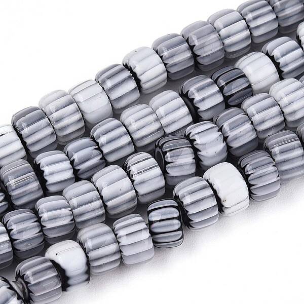Handmade Millefiori Glass Beads Strands