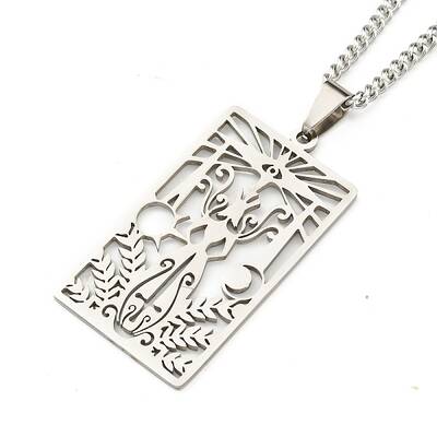Non-Tarnish 304 Stainless Steel Pendant Necklaces